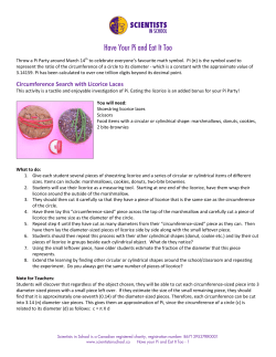 Have Your Pi and Eat It Too