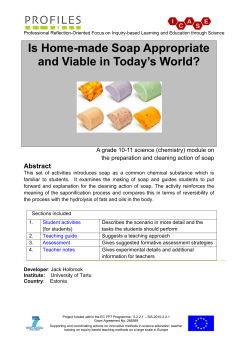 Is Home-made Soap Appropriate and Viable in Today`s World?