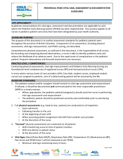 16 02 05 Provincial PEWS Vital Signs