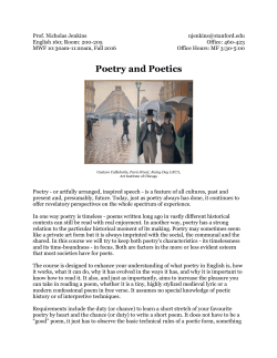 Syllabus - Stanford English