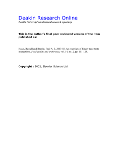 Deakin Research Online