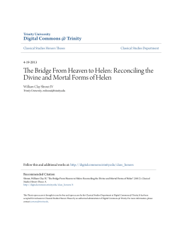 The Bridge From Heaven to Helen