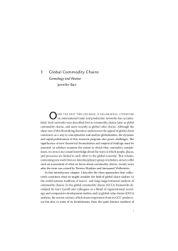 Global Commodity Chains