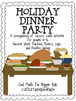 Thanksgiving Dinner Party