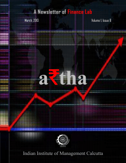 March 2013, Volume 1, Issue 8