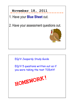 homework! - Perry Local Schools