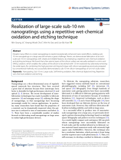 Realization of large-scale sub-10 nm nanogratings using a repetitive