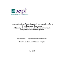 Harnessing the Advantages of Immigration for a 21st Century