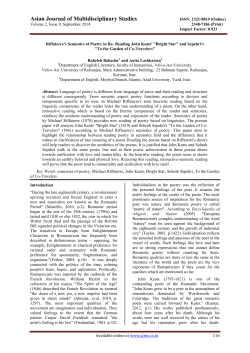 Asian Journal of Multidisciplinary Studies