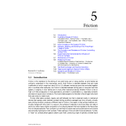 Chapter 05: Friction