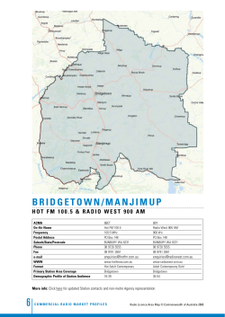 Bridgetown - Radio. It`s a Love Thing