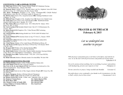 2015_02_08_announcem.. - Greenforest Community Baptist Church