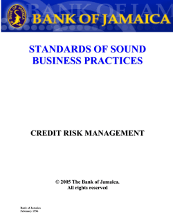 credit risk management