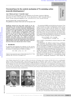 Structural bases for the catalytic mechanism of Ni