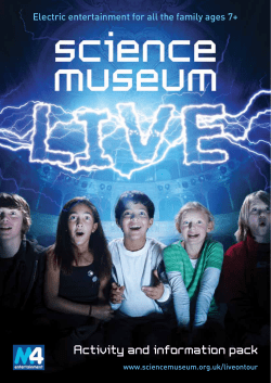 Activity and information pack