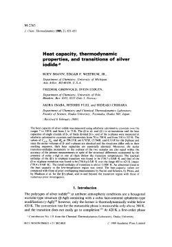 Heat capacity, thermodynamic properties, and transitions of silver