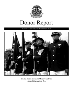Donor Report - Alumni Community