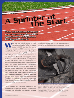 A Sprinter at the Start