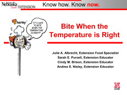 See more on thermometers. - UNL Food