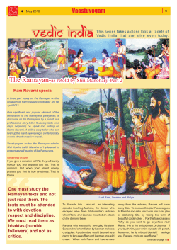 The Ramayan-as retold by Shri Manoharji-Part 2