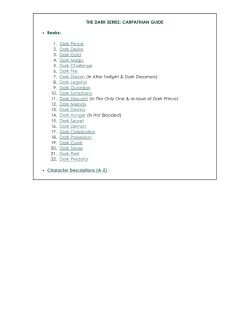 THE DARK SERIES - Christine Feehan