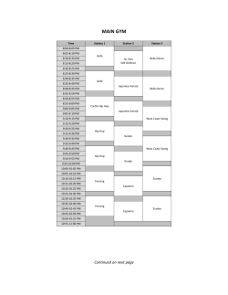 Late Night 2016 Demo Schedule