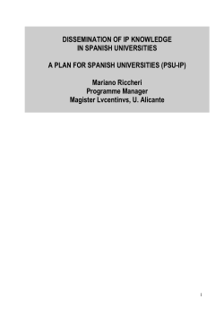 dissemination of ip knowledge
