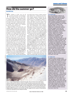 How did the summer go?