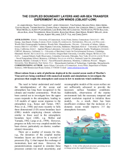 Modeling the Interaction Between the Atmosphere and Ocean