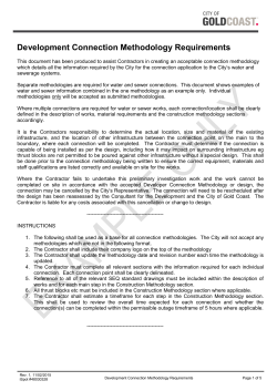 Development Connection Methodology