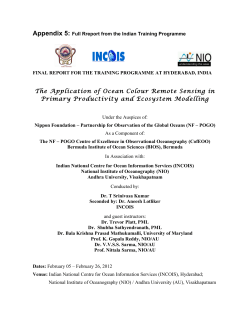 2012 - Partnership for Observation of the Global Oceans