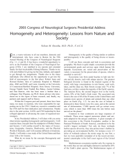 Homogeneity and Heterogeneity: Lessons from Nature and Society