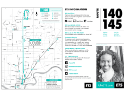 Route 140 - City of Edmonton