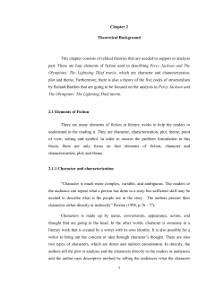 Chapter 2 Theoretical Background This chapter