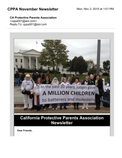 November 2015 - California Protective Parents Association