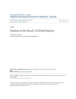 Einstein on the Beach: A Global Analysis
