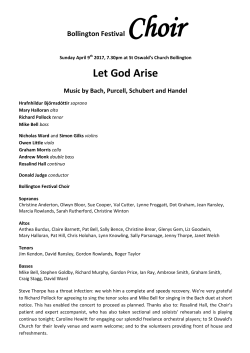 Let God Arise - Bollington Festival Choir