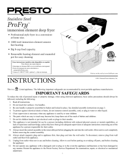 Stainless Steel ProFry