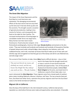 The Great Okie Migration - The American Experience in the Classroom
