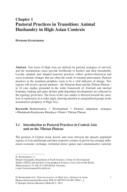 Pastoral Practices in Transition