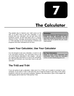 The Calculator