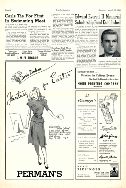 Edward Everett II Memorial Scholarship Fund