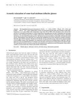 Fulltext PDF - Indian Academy of Sciences