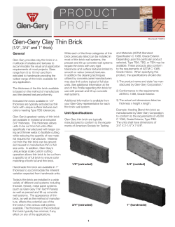 product profile - Glen