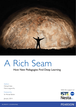 How New Pedagogies Find Deep Learning