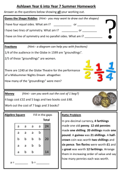 Compulsory Maths Transition Activities