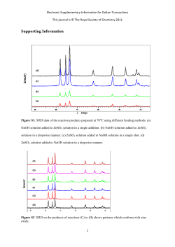 Supporting Information - Royal Society of Chemistry