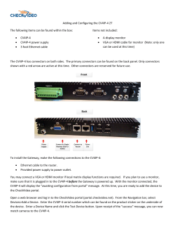Adding and Configuring the CV4IP-4 2T The following items can be