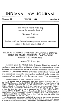 INDIANA LAW JOURNAL