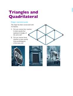 Quads and triangles for gr7R